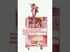 Accuracy 1mm Iron Strip Packing Machine PP Packaging Material
