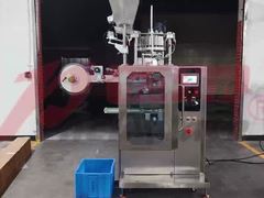 High speed single lane powder and granule pouch packaging machine